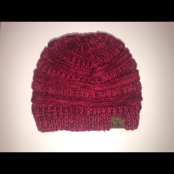 Maroon CCBeanie - Picture 3 of 3